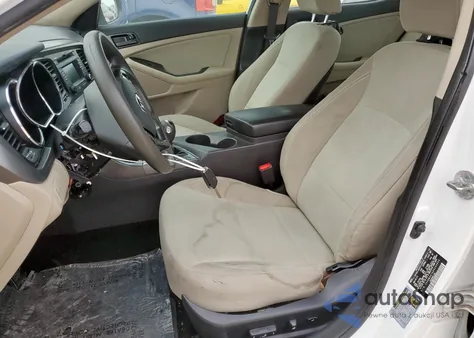 2013 Kia Optima Lx z USA, uszkodzony, nr VIN 5XXGM4A76DG244844